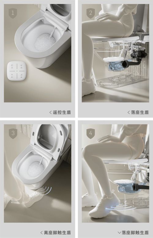 終結(jié)男士小便噴濺尷尬,法恩莎T40-L輕智能馬桶來幫忙!